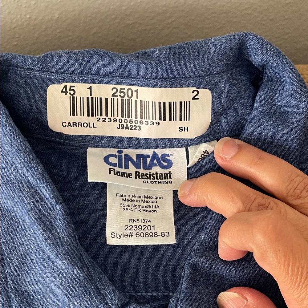 Cintas shirts